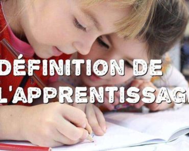 Définition de l’apprentissage