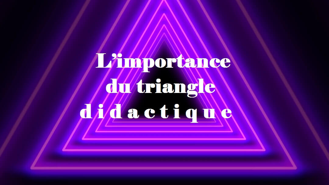 L’importance du triangle didactique