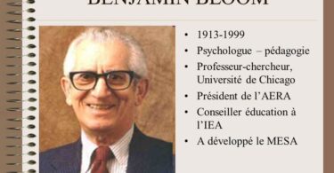 Bejamin Bloom Biographie Taxonomie