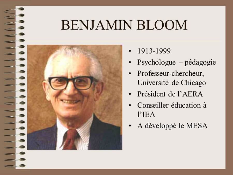 Bejamin Bloom Biographie Taxonomie