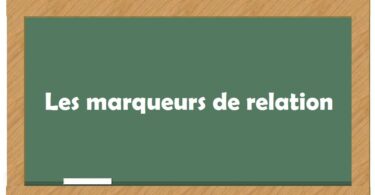 les marqueurs de relation