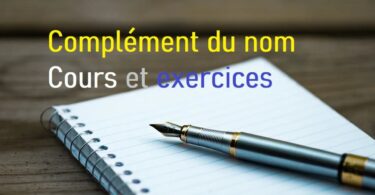 Complément du nom