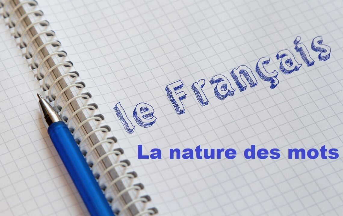 la nature des mots