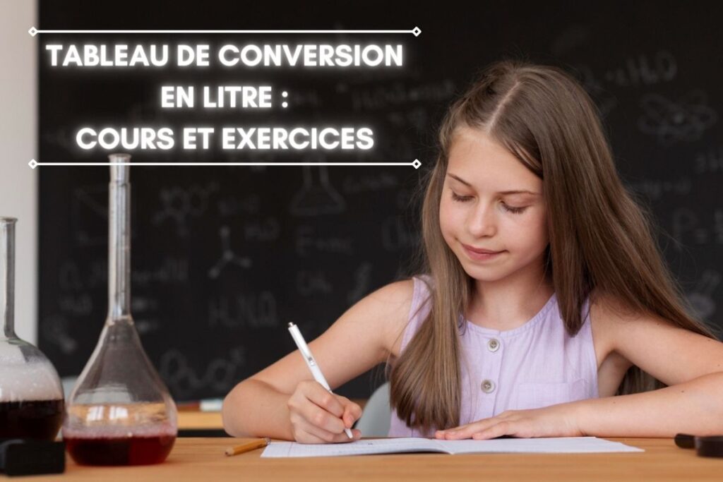 Tableau de conversion en litre