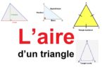 comment calculer l'aire d'un triangle