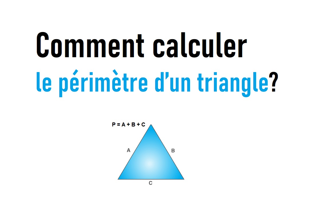 Comment calculer le périmètre d'un triangle ? - Prof Innovant