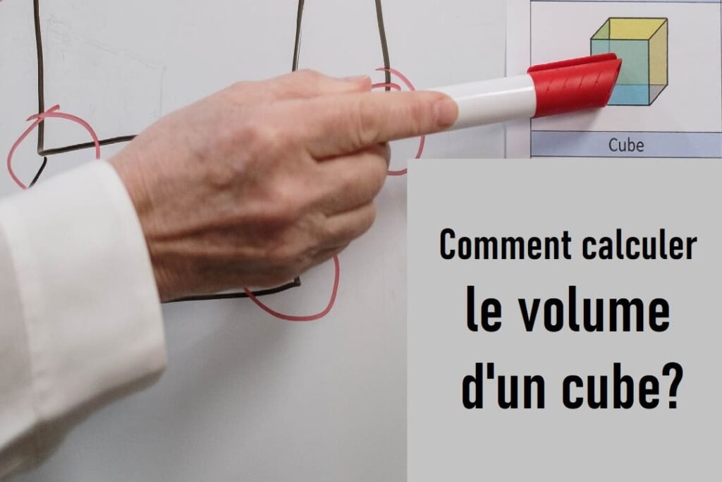 Comment calculer le volume d’un cube ? - Prof Innovant