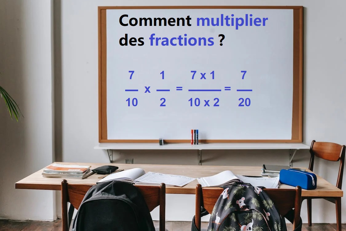 Comment multiplier des fractions exemples