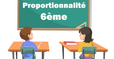 Proportionnalité 6ème