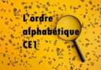 Fiches d’évaluation sur l’ordre alphabétique CE1