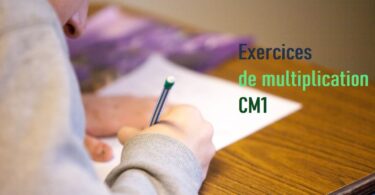 Exercices de multiplication CM1