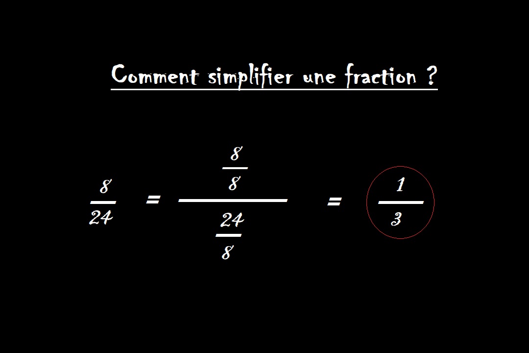 comment simplifier une fraction