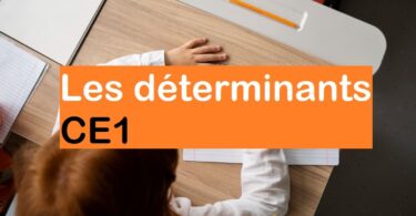 Les déterminants CE1