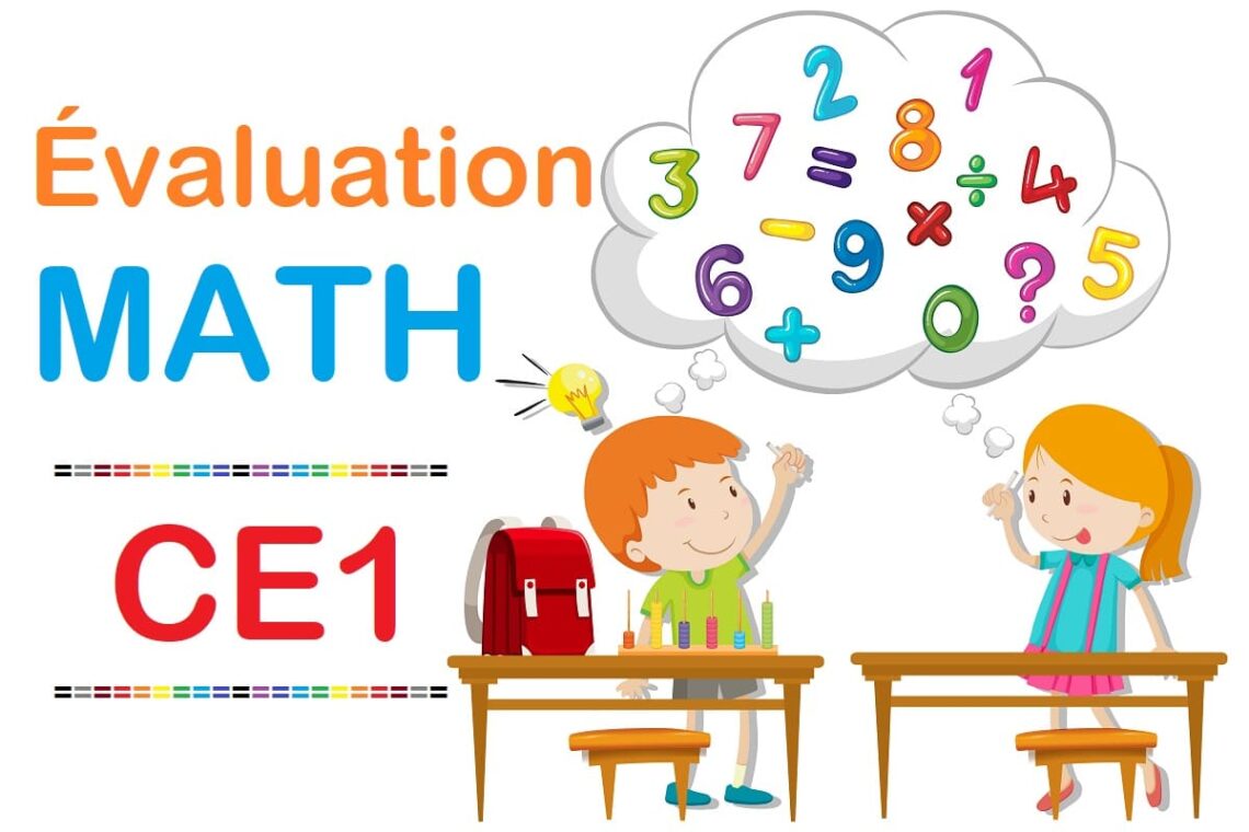 évaluation math ce1