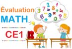 évaluation math ce1
