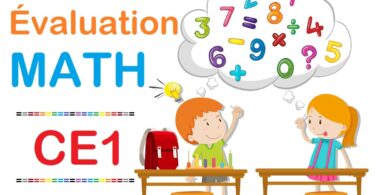 évaluation math ce1