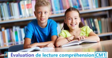 Évaluation de lecture compréhension CM1