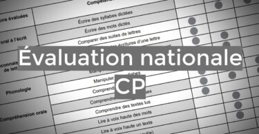 Évaluation nationale CP