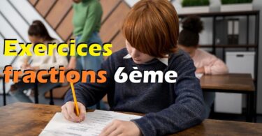 Exercices fractions 6ème