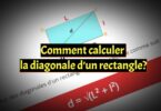 Comment calculer la diagonale d’un rectangle