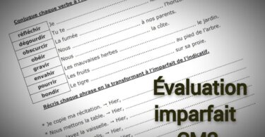 évaluations imparfait cm2