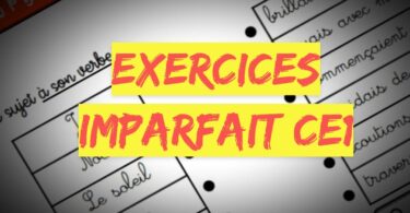 exercices imparfait CE1