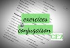 exercices de conjugaison ce2