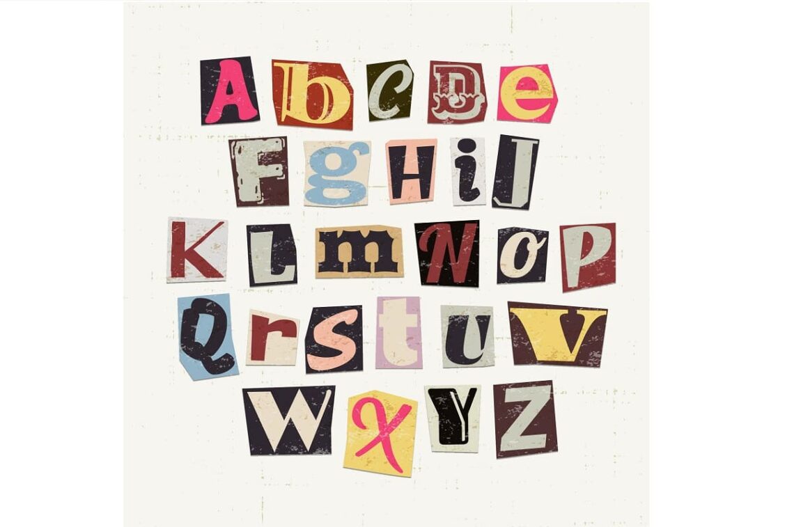 alphabet en majuscules et minuscules
