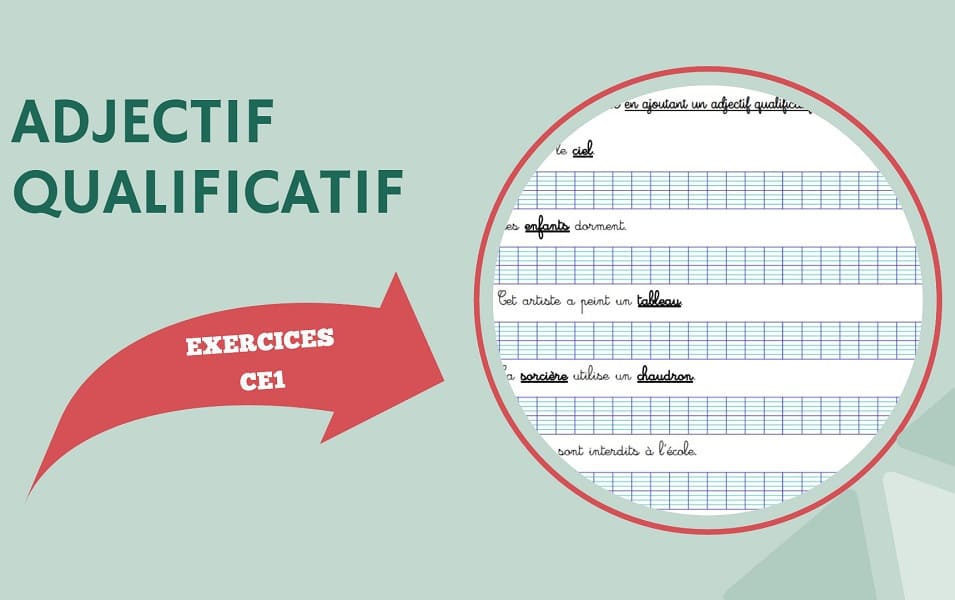 exercice adjectif qualificatif ce1