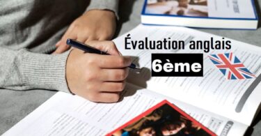 Évaluation anglais 6ème