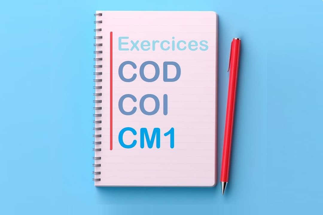 exercices cod coi cm1