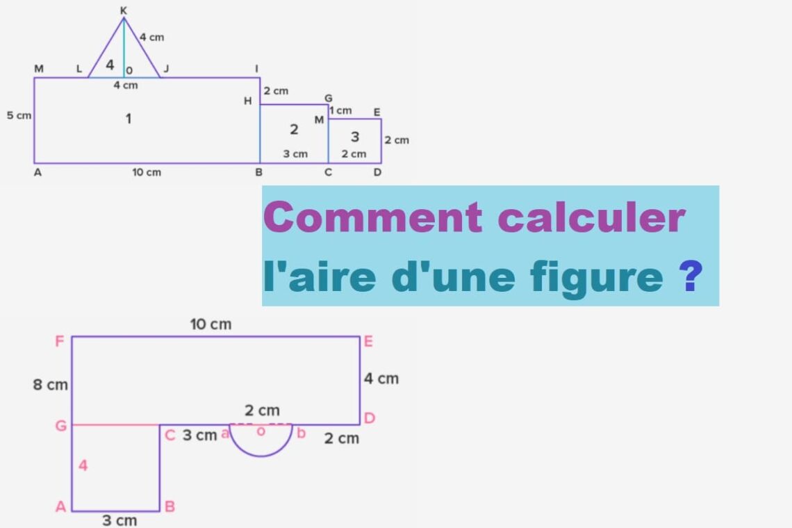 Comment calculer l'aire d'une figure