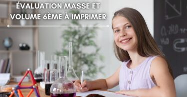 Évaluation masse et volume 6ème