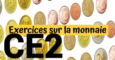 Exercices sur la monnaie CE2