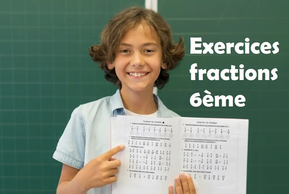 Exercices sur les fractions en 6ème